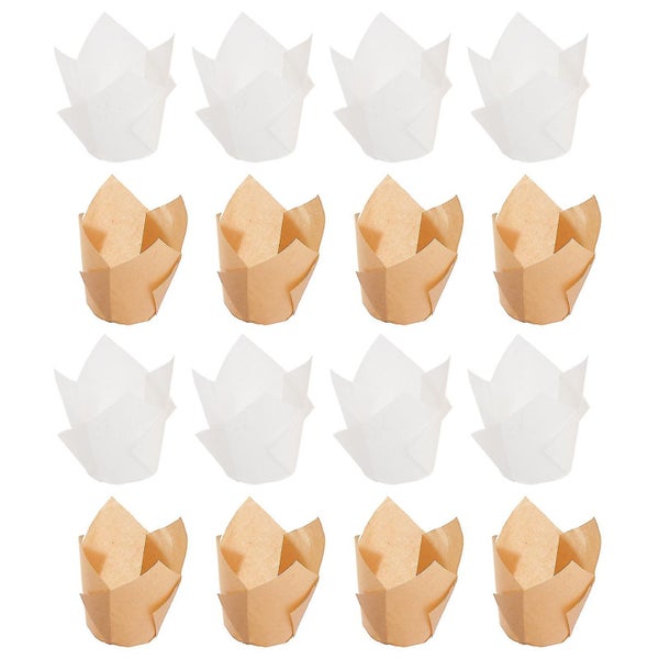 100 Pcs Wedding Wrapping Paper Dessert Cups Wedding Cupcake Liner Cupcake Wrapp Carousel 1