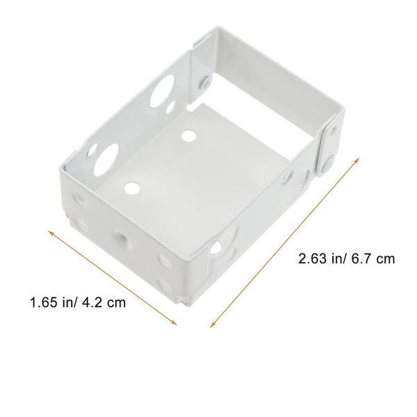 4 Pcs Windows Blinds Home Vertical Blind Brackets Curtain Fixing Parts White Bl Carousel 4