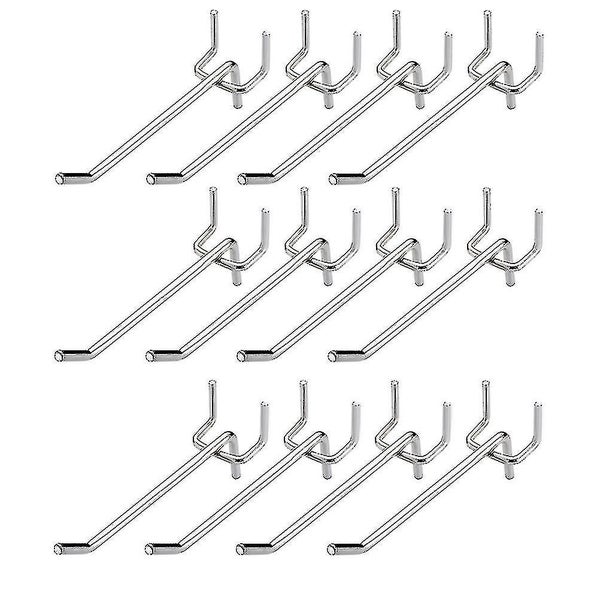 48 Pcs Metal Hanger Hanging Stockings Tool Metal Pegboard Hook Festival Stockin Carousel 1