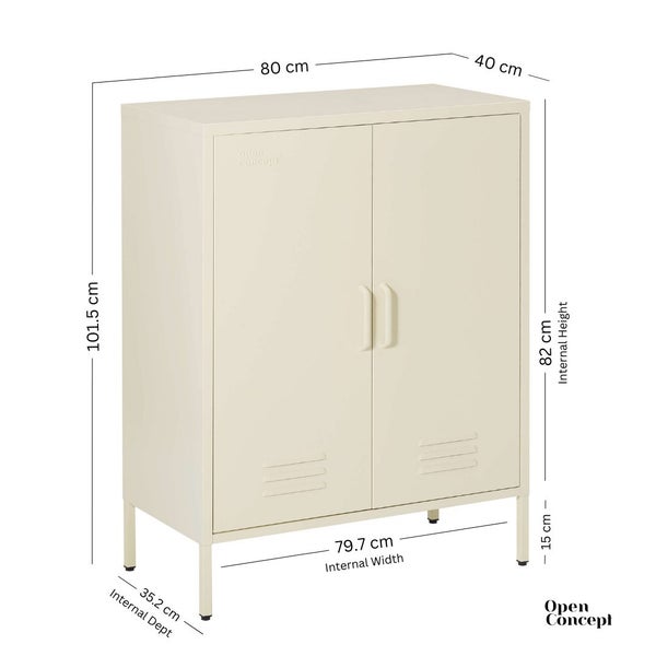 Sideboard Storage Locker - Cream Carousel 7