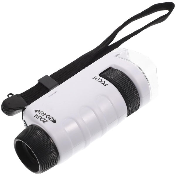 Monocular Magnifier Children Biological Observer School Laboratory Toy Microsco Carousel 1