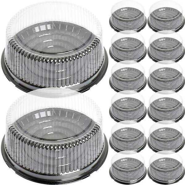 20pcs Cake Packing Box Round Cake Box Baked Dessert Packing Box Transparent Cak Carousel 1
