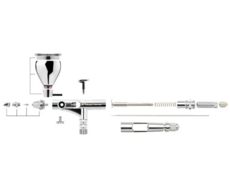 iwata gravity air brush custom micron takumi side feed dual action 0.18mm64255873019137112