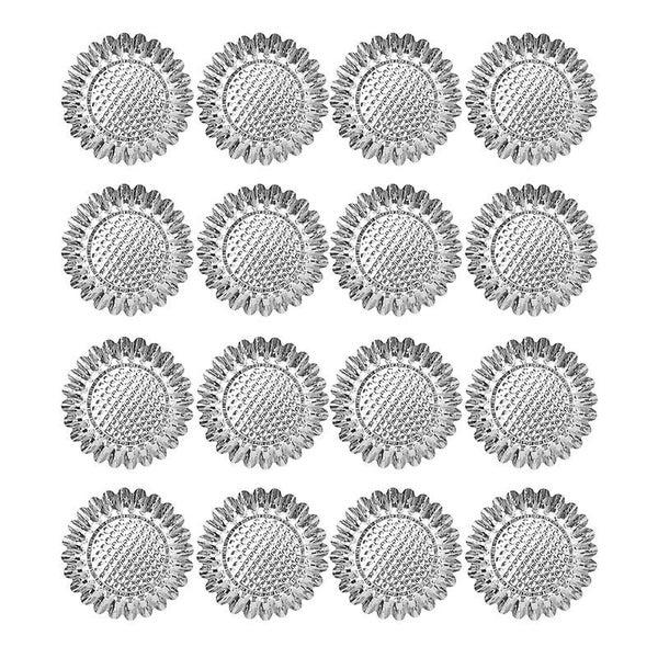 12pcs Stainless Steel Round Lace Egg Tart Molds Reusable Tartlet Moulds Baking Carousel 4
