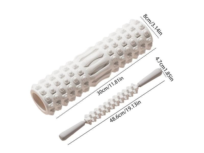 Gym Fitness Yoga Foam Roller Pilates Yoga Exercise Back Muscle Massage Roller Carousel 1