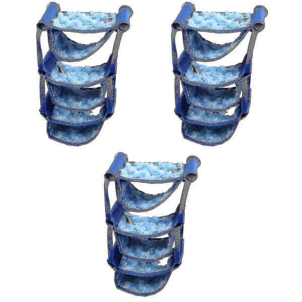 3pcs Small Pet Hammock Multi layer Perched Hammock Warm Bed House Cage Nest For Carousel 3