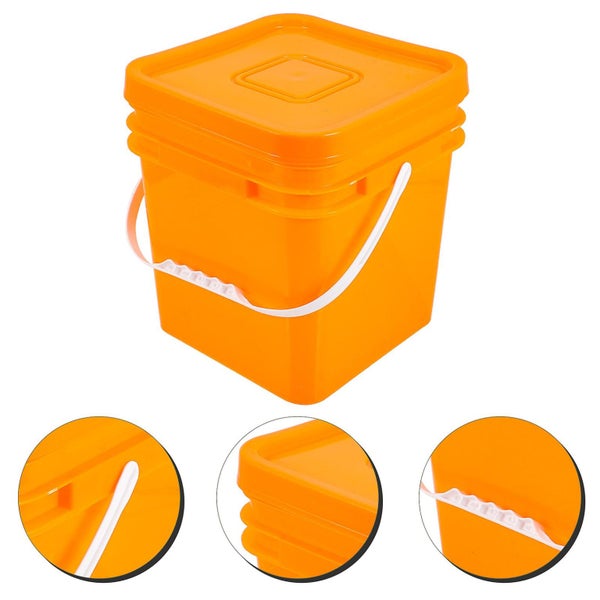 Household Laundry Detergent Container Refillable Powder Bucket Multi functional Carousel 2