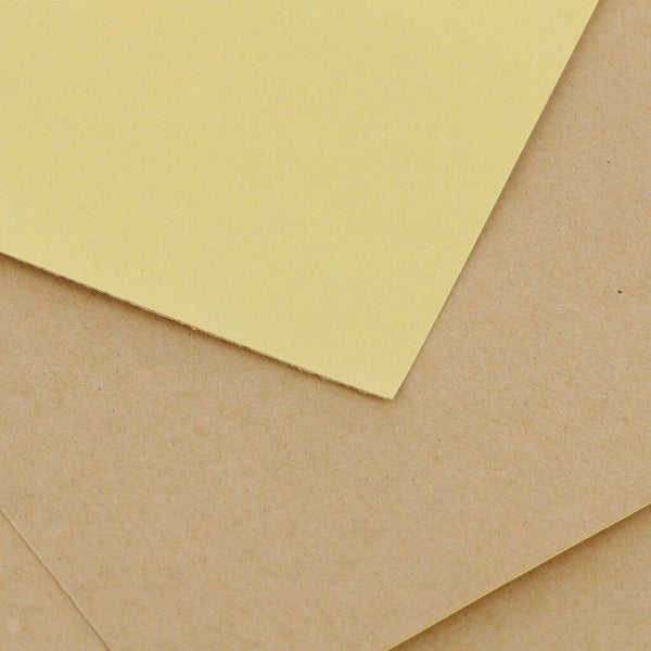 A4 Labels Sticker, Brown Kraft Sticker Paper Self Adhesive Label Carousel 6