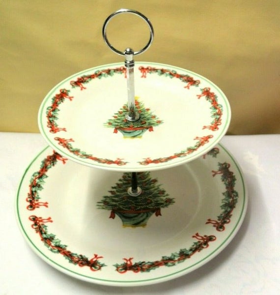 Cake Plate Stand Metal Handle Fitting Hardware Carousel 4