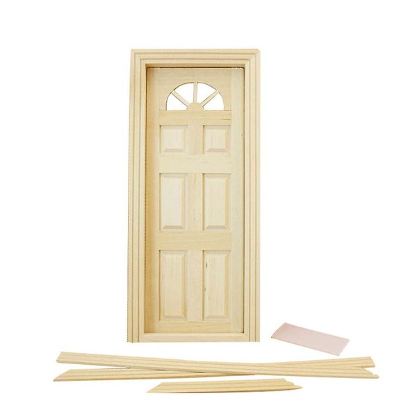 Nativity Decor Fairy House Door Furniture Model Toy Education Learning Toy Mini Carousel 1