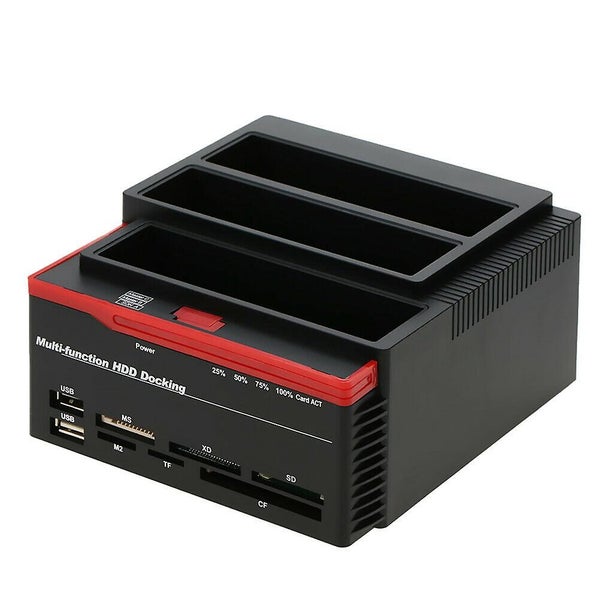 Usb3.0 3 Disk Ide Hdd Docking Station Three Position Hard Disk Base With Clone Carousel 1