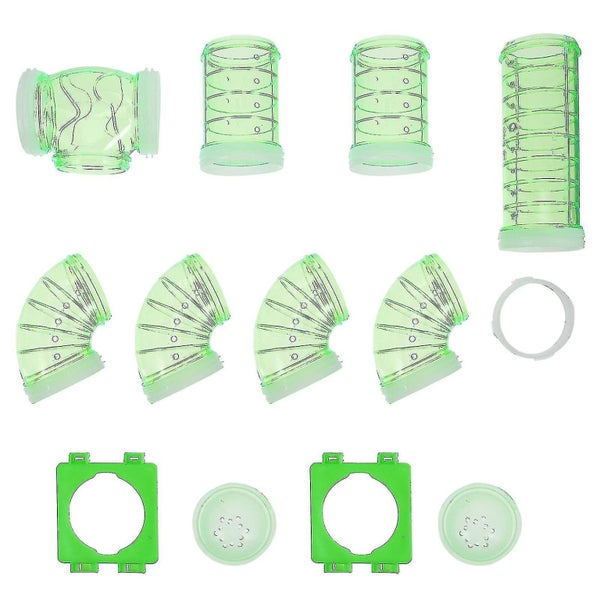 1 Set Hamster Tubes Connection Plates Adventure External Pipe Diy Connection Tu Carousel 1