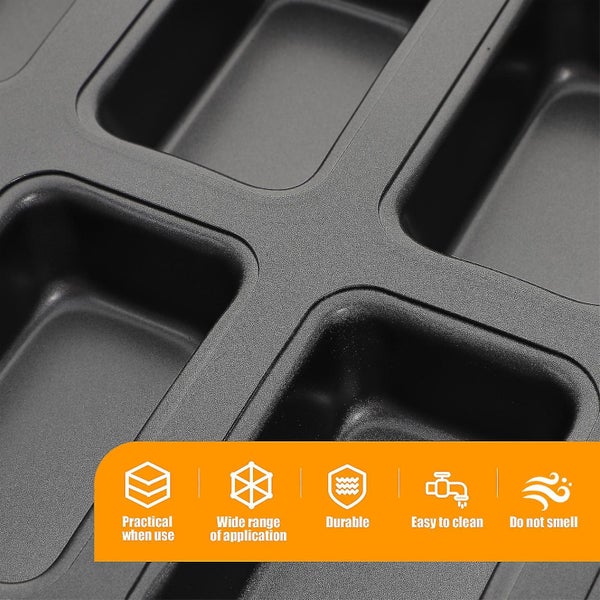 Mini Loaf Pan Mini Loaf Baking Tin Carbon Steel Baking Pan Metal Bread Pan With Carousel 3