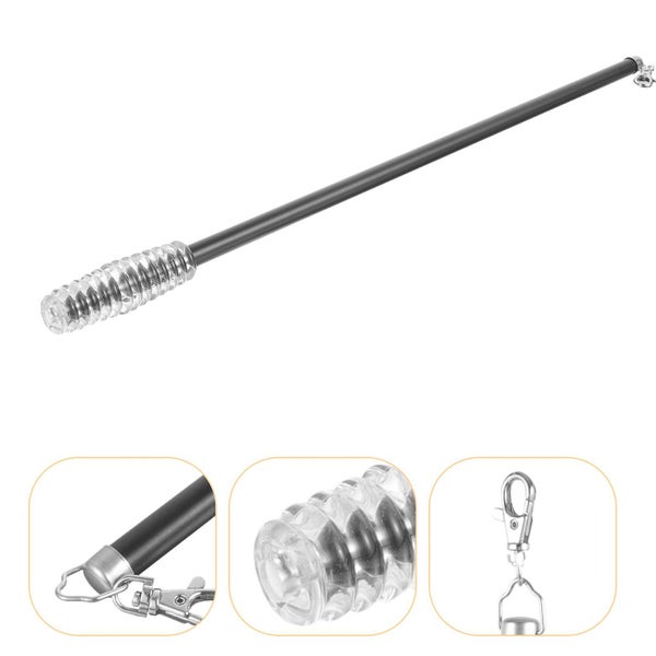 Curtain Opener Easier Opening Curtain Rod Aluminum Alloy Curtain Pull Wand Drap Carousel 2
