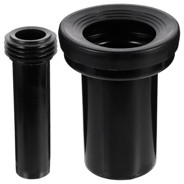 2 Pcs Bathtub Accessories Toilet Pipe Deodorant Drainer Pipe Tool Toilet Waste Carousel 1
