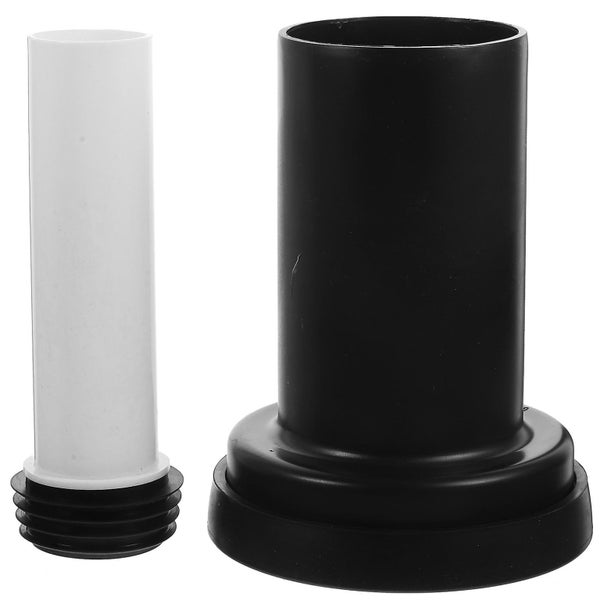 2 Pcs Bathtub Accessories Toilet Pipe Deodorant Drainer Pipe Tool Toilet Waste Carousel 2
