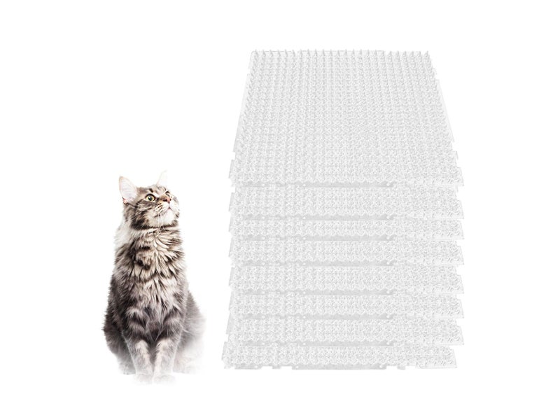 8Pcs 43x34cm Scat Mat for Cats Spike Mat Repelling Cat Mat Carousel 1