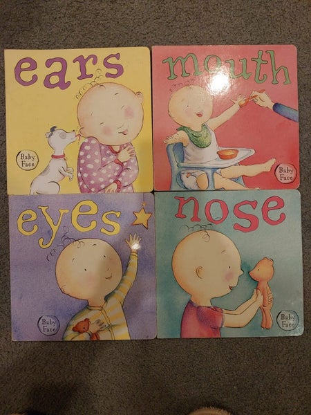 Ears, Mouth, Eyes, Nose ++ 4 board books Carousel 1