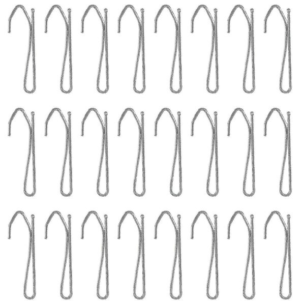300pcs Stable Strong Simple Metal Curtain Rings Hook Hook Ring For Bathroom Out Carousel 1