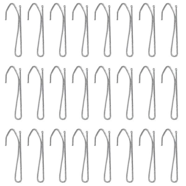 300pcs Stable Strong Simple Metal Curtain Rings Hook Hook Ring For Bathroom Out Carousel 2