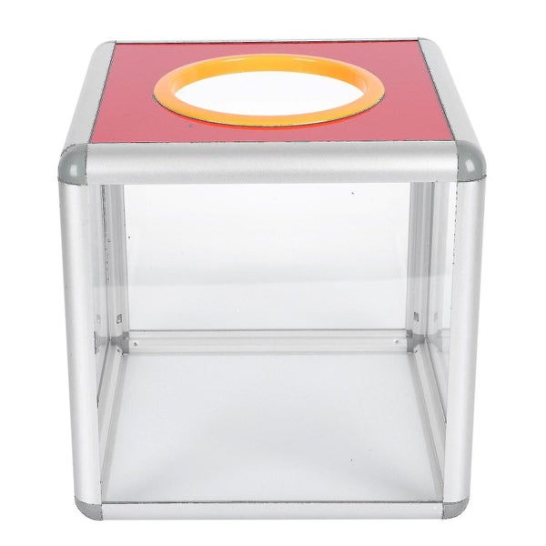 1pc Transparent Annual Meeting Lottery Box Prank Simple Draw Box Carousel 1