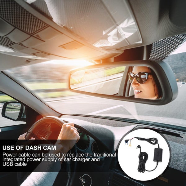 Charger Cable Automobile Data Recorder Power Line Adapter Dash Cam Car Line Das Carousel 3