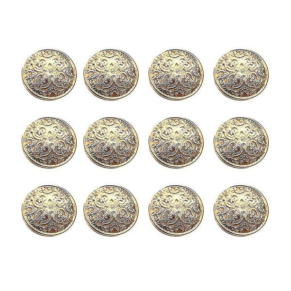 30pcs 23mm Stylish Metal Buckle Hollow out Button Handcraft Tools Down Button D Carousel 1
