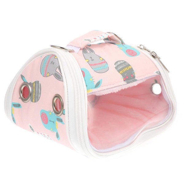 Hamster Carrier Bag Breathable Portable Animal Travel Bag Outgoing Bag Carousel 3