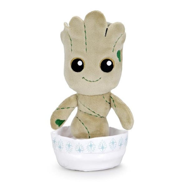 Marvel Potted Baby Groot 8 Inch Plush Phunny Soft Toy Carousel 1