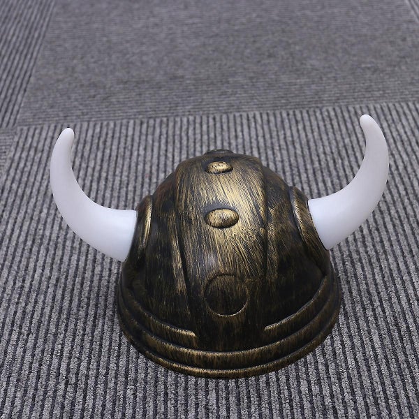 Buffalo Ox Horns Hat Viking Hat Halloween Decoration Props Party Accessory Kids Carousel 2