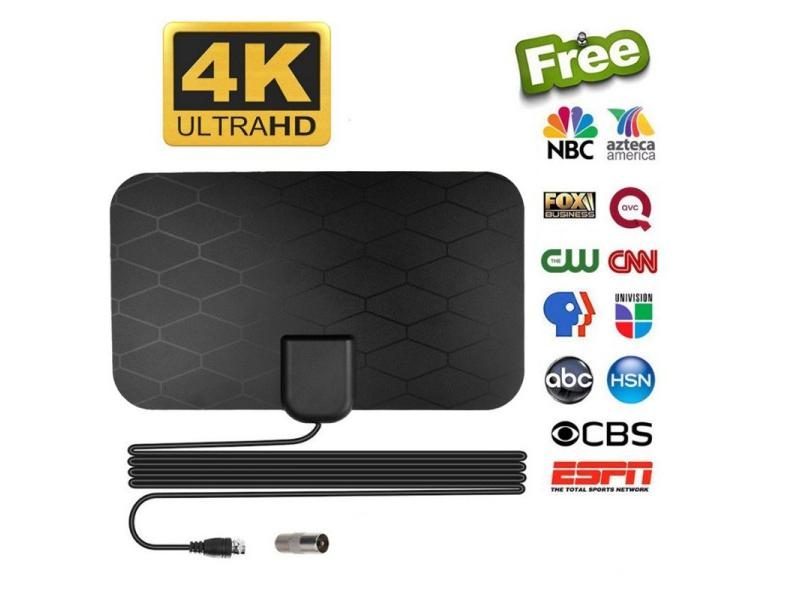 4K High Gain Grid Digital TV Antenna With EU Plug Indoor HD Carousel 2