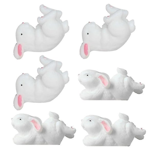 1 Set Multipurpose Durable Practical Lovely Decorative Rabbit Adornments Cake D Carousel 2