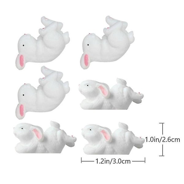 1 Set Multipurpose Durable Practical Lovely Decorative Rabbit Adornments Cake D Carousel 5