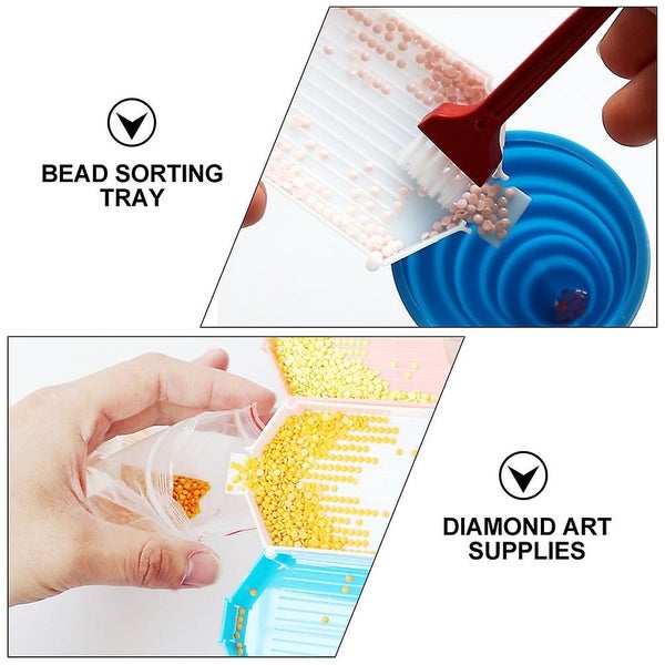 Makeup Pallet Diamond Magical Tray Embroidery Bead Tray Rhinestone Painting Pla Carousel 3