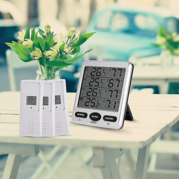 Hygro Thermometer Outdoor Thermometer Hygrometer Wireless Thermometer Hygromete Carousel 3