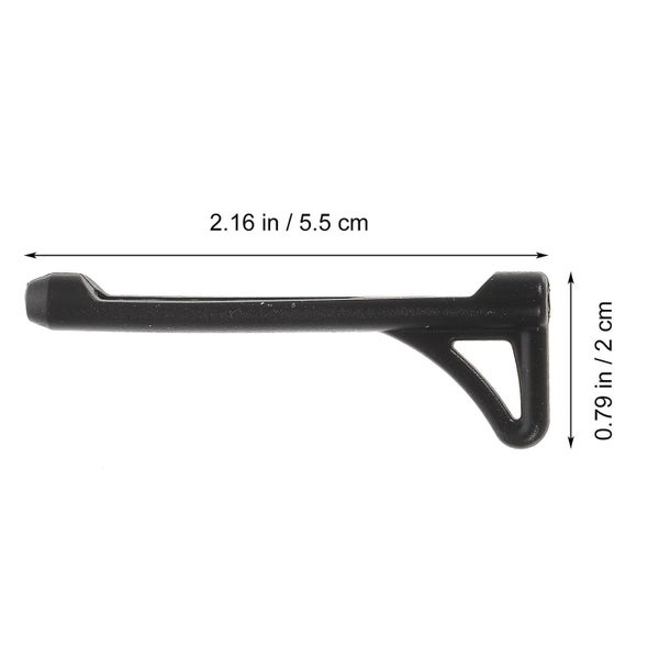 10 Pairs Of Anti Slip Ear Hook Silicone Glasses Ear Grips Eyewear Sleeve Retain Carousel 4