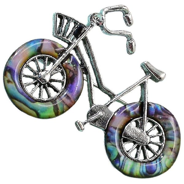 Bike Pin Personalized Clothes Pin Metal Brooch Bicycle Lapel Pin For Shawl Suit Carousel 2