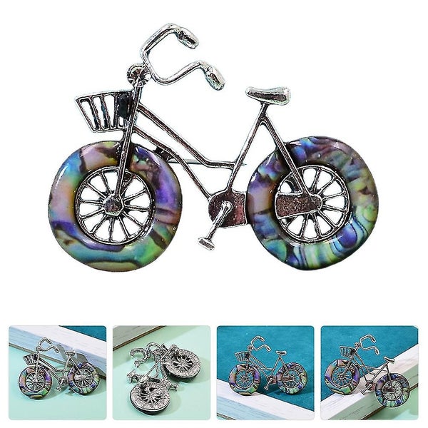 Bike Pin Personalized Clothes Pin Metal Brooch Bicycle Lapel Pin For Shawl Suit Carousel 3