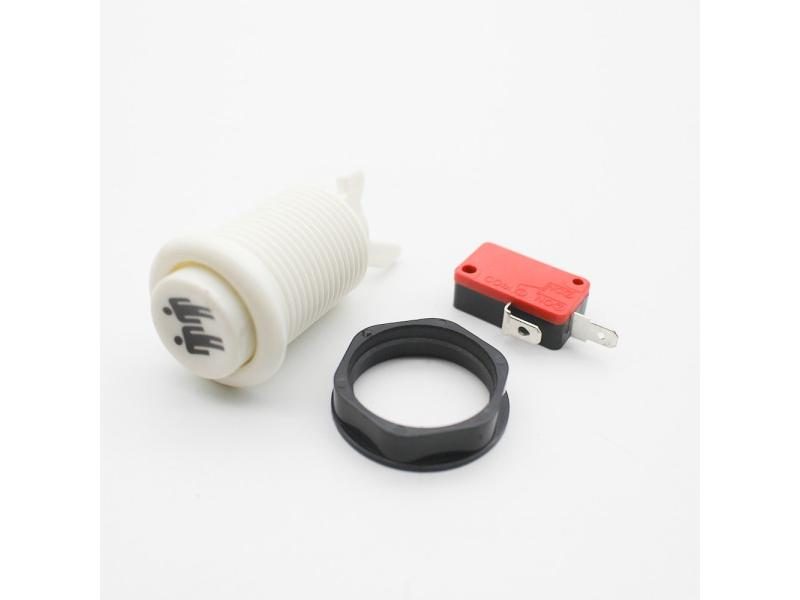 8 Colors Orange Purple Push Button Happ American Style With Micro Switch For Carousel 1