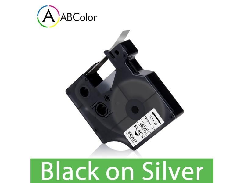 45013 Label Tape Black On White For Dymo D1 45013 45018 12mm Label Cartridge Carousel 1