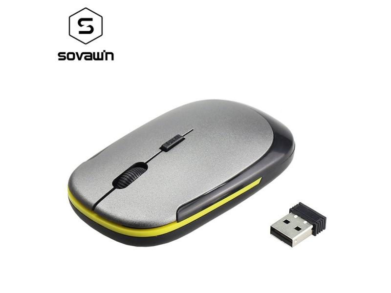 2.4G Wireless Mouse USB 2.0 Receiver Super Slim Mini Cute Optical Wireless Carousel 2