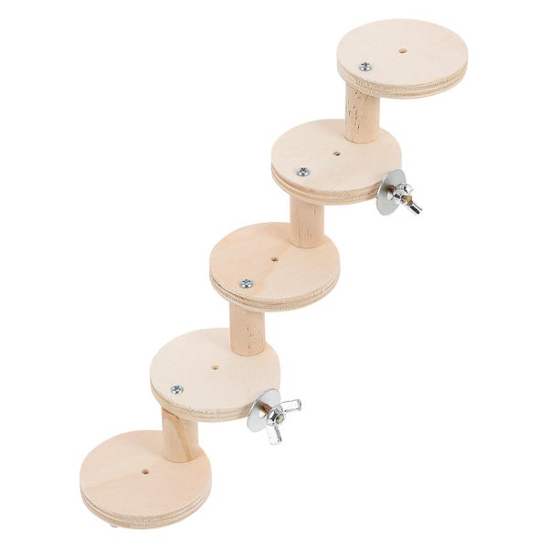 Toys Hamsters Rat Rodents Toy Chinchilla Ladder Teeth Care Molar Toy Interestin Carousel 1