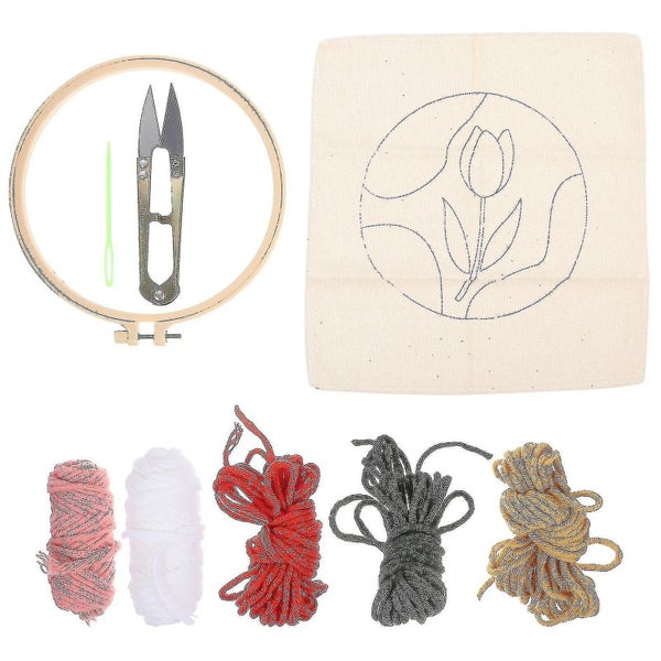 1 Set Children Stitchwork Diy Cross stitches Poke Needlework Tools Crafts Stitc Carousel 1