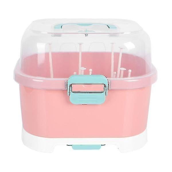 Baby Bottle Drying Rack Baby Bottle Drying Station High Capacity Bottle Dryer Carousel 1