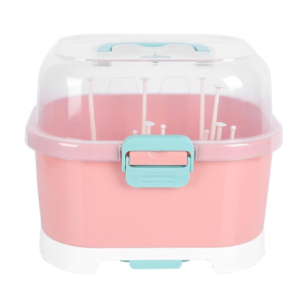 Baby Bottle Drying Rack Baby Bottle Drying Station High Capacity Bottle Dryer Carousel 2