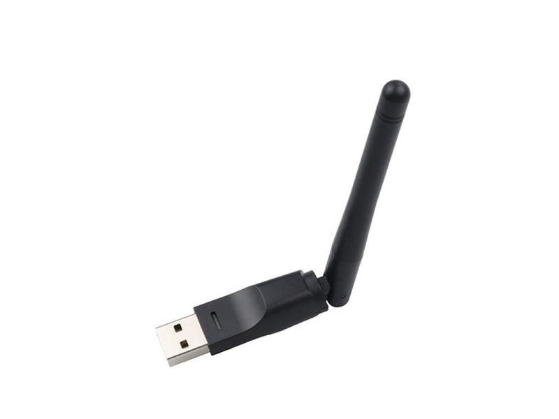 150Mbps Mini USB WiFi Adapter 2.4GHz Wi-Fi Receiver Dongle With Antenna 802.11 Carousel 1