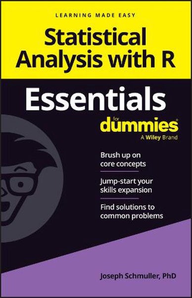 Statistical Analysis With R Essentials For Dummies by Joseph Schmuller - Paperba Carousel 1
