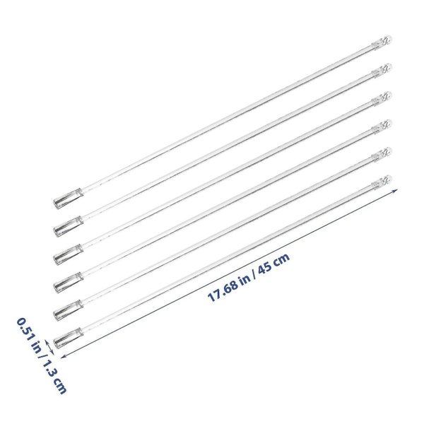 6 Pcs Magnetic Curtain Rod Blinds Pulling Wand Venetian Blinds Hook Handle Hori Carousel 2