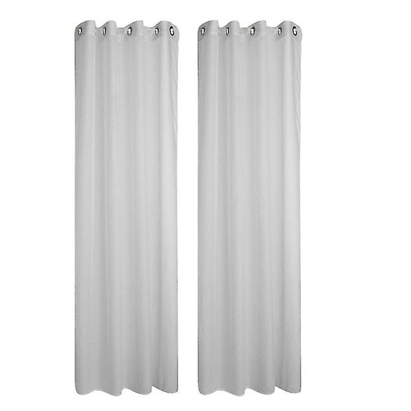 1 Pc Sheer Curtain Versatile Cozy Voile Curtain Home Decor For Bedroom Living R Carousel 1