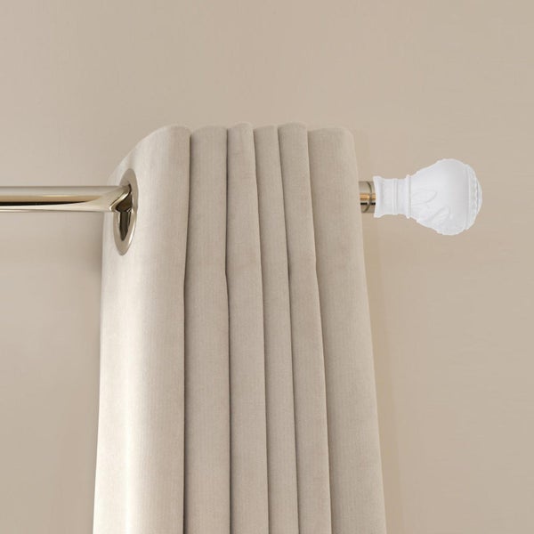 10 Pcs Ceiling Curtain Roman Rod End Draperies Rod Ends Curtain Rod Head Plug Carousel 4